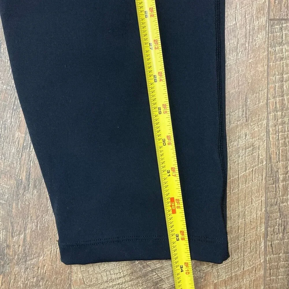 Zyia Active NWT Black Slash Luxe High Rise 7/8 24” Leggings Shredded sz 16-18 - Picture 10 of 11